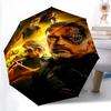 Apocalyptic Warriors Unite Folding umbrella durable Suitable for all seasons outdoor light Sun umbrella