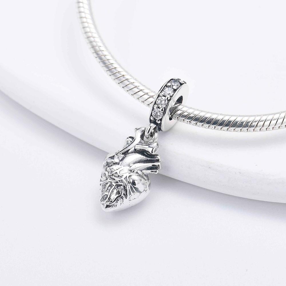 New Copper Charm Fit Original Bracelet Accessories Women Jewelry Medical Treatment Series Stethoscope Nurse Cap