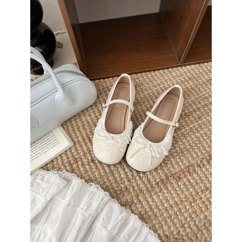 

New inner height increase red single shoes women s shoes spring autumn spring Mary Jane ballet shoes 40