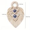 1PC Bohemian Hanging Cotton Rope Woven Wall Hanging Handmade Tapestry Home Wall Decoration Small Pendant