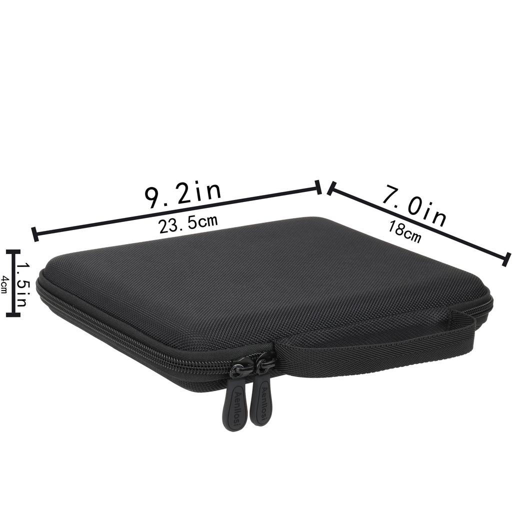 Wacom Stifttablett Wacom Intuos Kleines, vollständig kompatibles, spezielles Schutz-Aufbewahrungsetui Aenllosi CTL-4100WL (Klein)