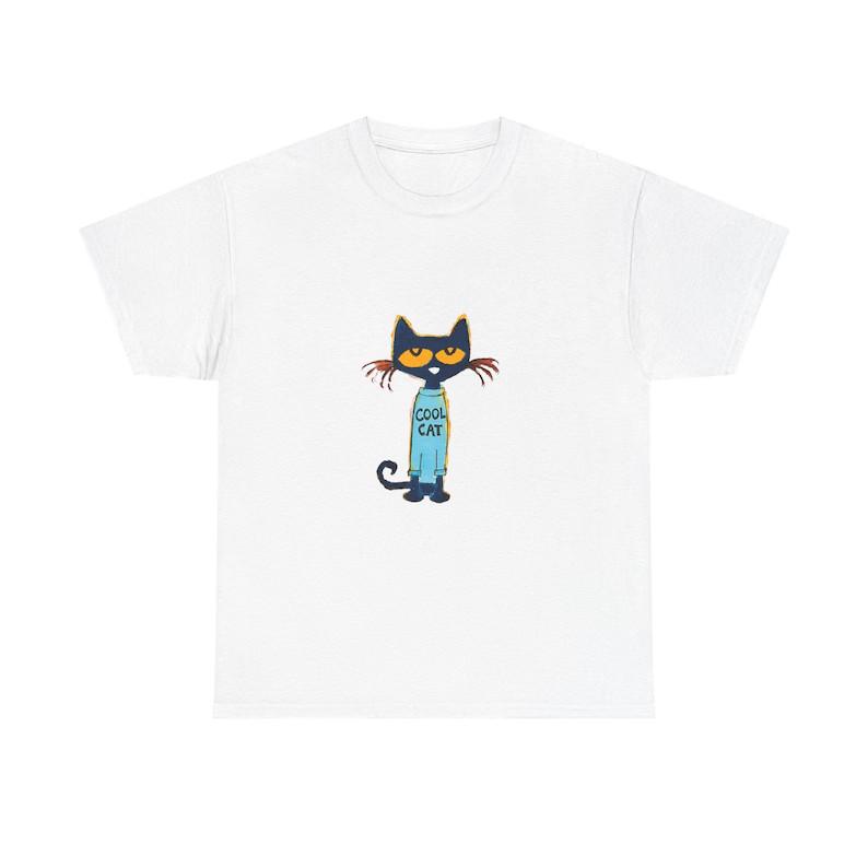 Pete die Katze Unisex T-Shirt: Lustiges Grafikshirt für Katzenliebhaber