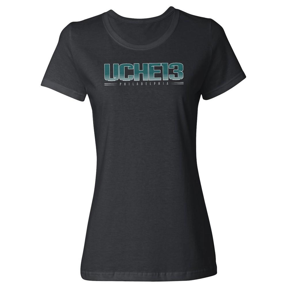 Uche 13 Support Letters Design - Philly Soccer Fans Ladies  Crewneck T-Shirt Unisex T-Shirt XXL