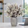 Versatile Flowers for Home Office Artificial Fall Indoor Outdoor Decor, Weatherproof Autumn Floral with Flexible Stems Arrangements Table Centerpiece