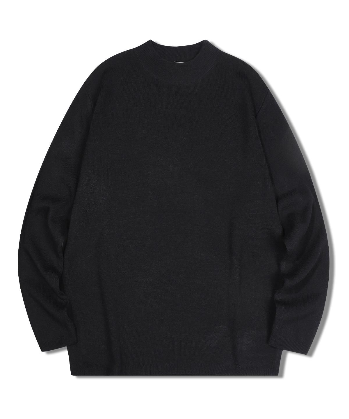 Polygram Light Inner Fit Mock Turtleneck Knit - 8 Colors Mustard/Free