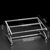 GN pan rack Retractable Seasoning Holder Bracket Stainless Steel Spice Rack Kitchen Seasoning Container Box Holder tray basin