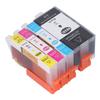 Ink Cartridge Smooth Output PP BK C M Y Printer Ink Cartridge Replacement for Officejet Pro 6960 6970