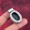 Shungit Hänge, 925 Massivt Sterling Silver Ädelstenssmycken, Handgjort Hänge, För Thanksgiving