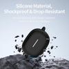 Solid‑Color Silicone Earbuds Case with Buckle for Huawei FreeBuds Pro 5, Shockproof Earphone Cover