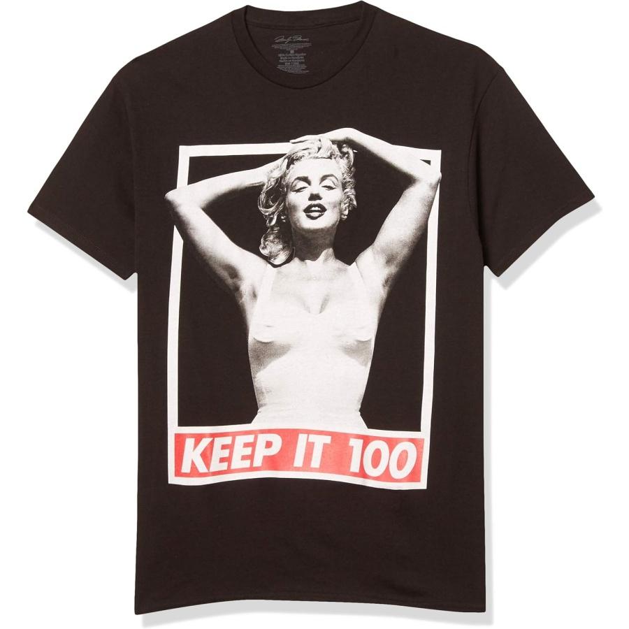 Мужская футболка с Мэрилин Монро Keep It 100 S