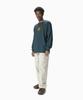 THISISNEVERTHAT Monogram L/S Tee Light Navy