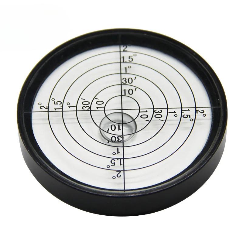 Universal Level 10 Minute Circular Level Bubble Portable Level Bubble High-precision Metal Magnetic Level 6010