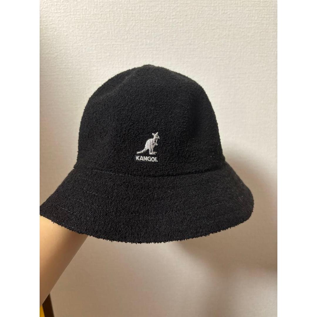 Used Good condition KANGOL bucket hat black L size