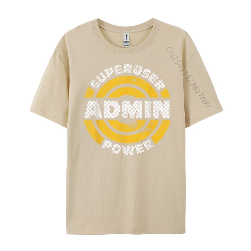 Superuser Admin Power For Computer It Professionals Cute Oversized T Shirt Clothes Happy New Years Loose