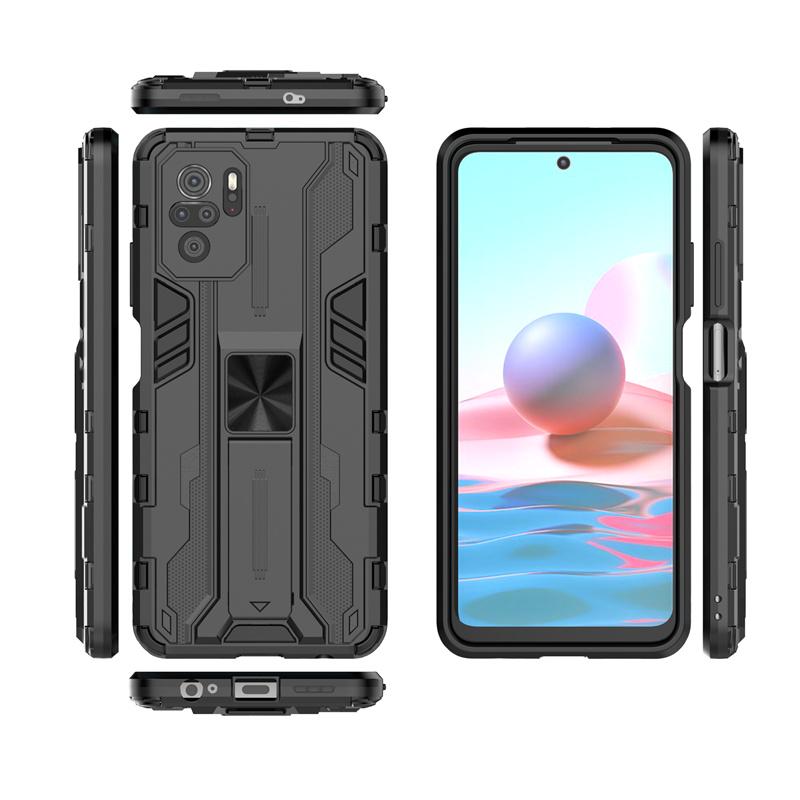 Funda For Xiaomi Poco M5S Case Armor Shockproof Coque for Pocom5s Poko Pocco Little M5S M 5S 4G Magnetic Stand Holder Back Cover