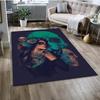Gothic Female Skull Horror Dead Girl Floor Mat 3D