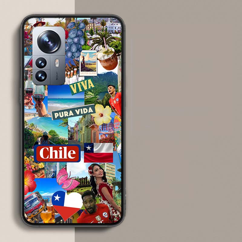 

Chilean Urban Landscape Art Phone Case For Redmi Note 15 Pro 5G 14 13 12 Pro Plus 11 11T 11E 11S 10 Pro 10S 9 9S Cover Cell Clea Redmi Note 14 5G