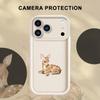 Case for iPhone 17 Pro Max 17e 16 13 11 15 Plus 14 Air 12 Pro Phone Cover Vintage Brown Deer Design