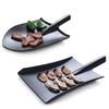 Black Creative Melamine Plate – BBQ Tray with Unique Spatula Design, Durable Dinnerware