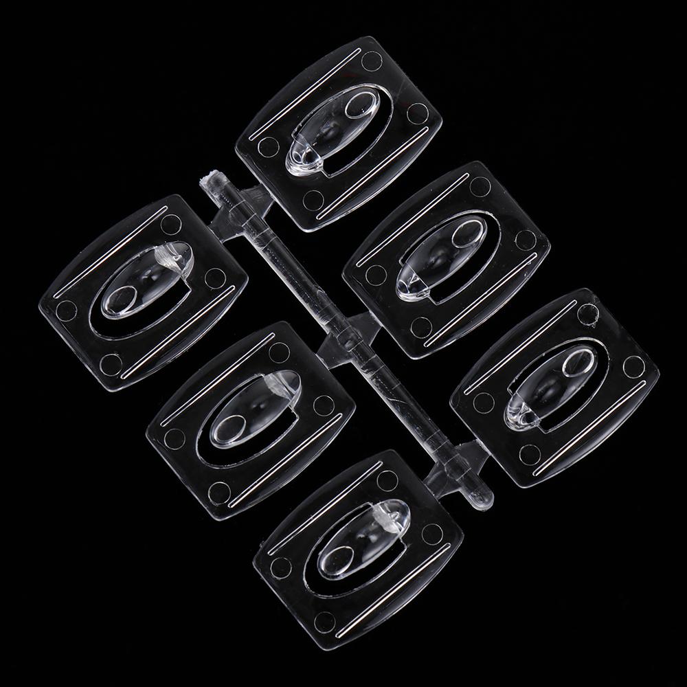 No Drill Cross Stitch Transparent Seamless Adhesive Hooks Removable Photo Frame Hook Storage Hanger