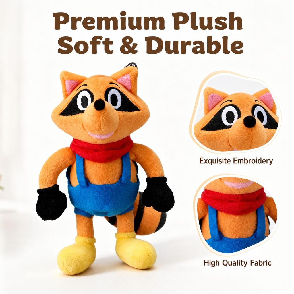 Novelty Plush Doll, Cute Stuffed Animal Toy for Children, Fun Gift for Birthday and Holiday