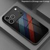 Carbon Fiber Pattern 2D Phone Case for iPhone 17 16 15 14 13 12 11 X XR XS Max Pro 8 Plus Colorful Design Glass Protective Cover