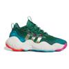 Adidas Trae Young 3 96 Olympics Herren-Sneaker Grün Team-Dunkelgrün Gold-Metallic IE9301