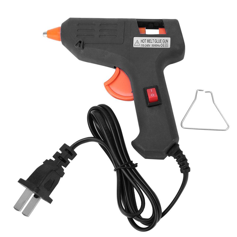 20W Hot Melt Glue with Manual Electric Hot Melt Glue (Black )