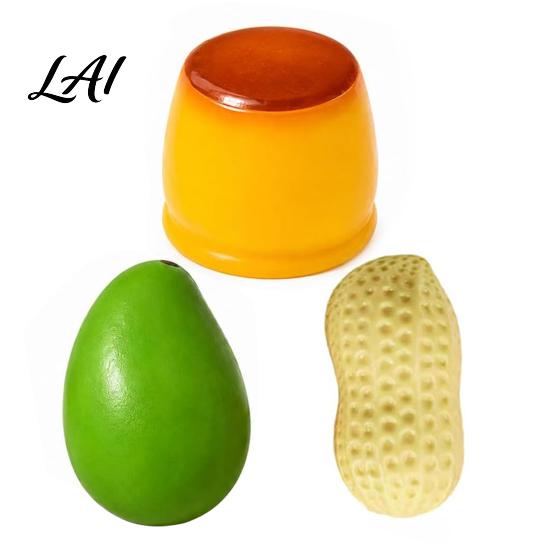 Anxiety Reduction Stress Relief 3/4/5/6Pcs/Set Crunchy Sensory Toys Toy, Mango Butter Stick Peanut Pudding