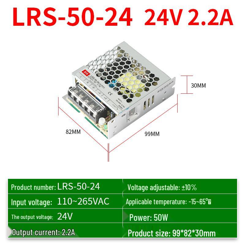 Ultra-Thin Silent LED Switching Power Supply 220V To 5V-48V, 35W-600W
