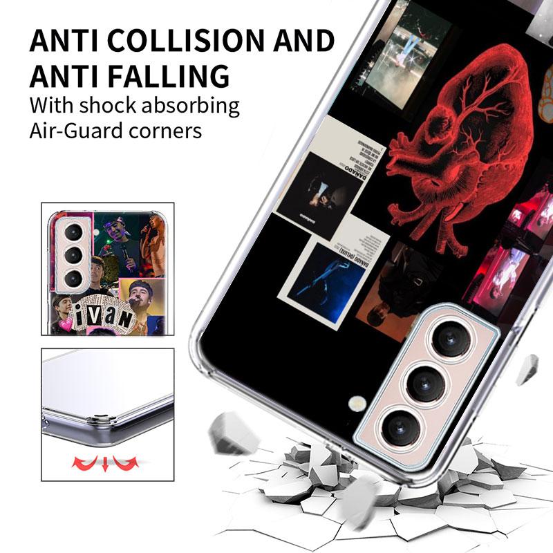 I-Ivan Cornejo Singer Phone Case For Samsung Galaxy S25 Edge S24 S23 FE S21 S20 S10 Plus S22 S26 Ultra Cover Clear Cases TPU Cap