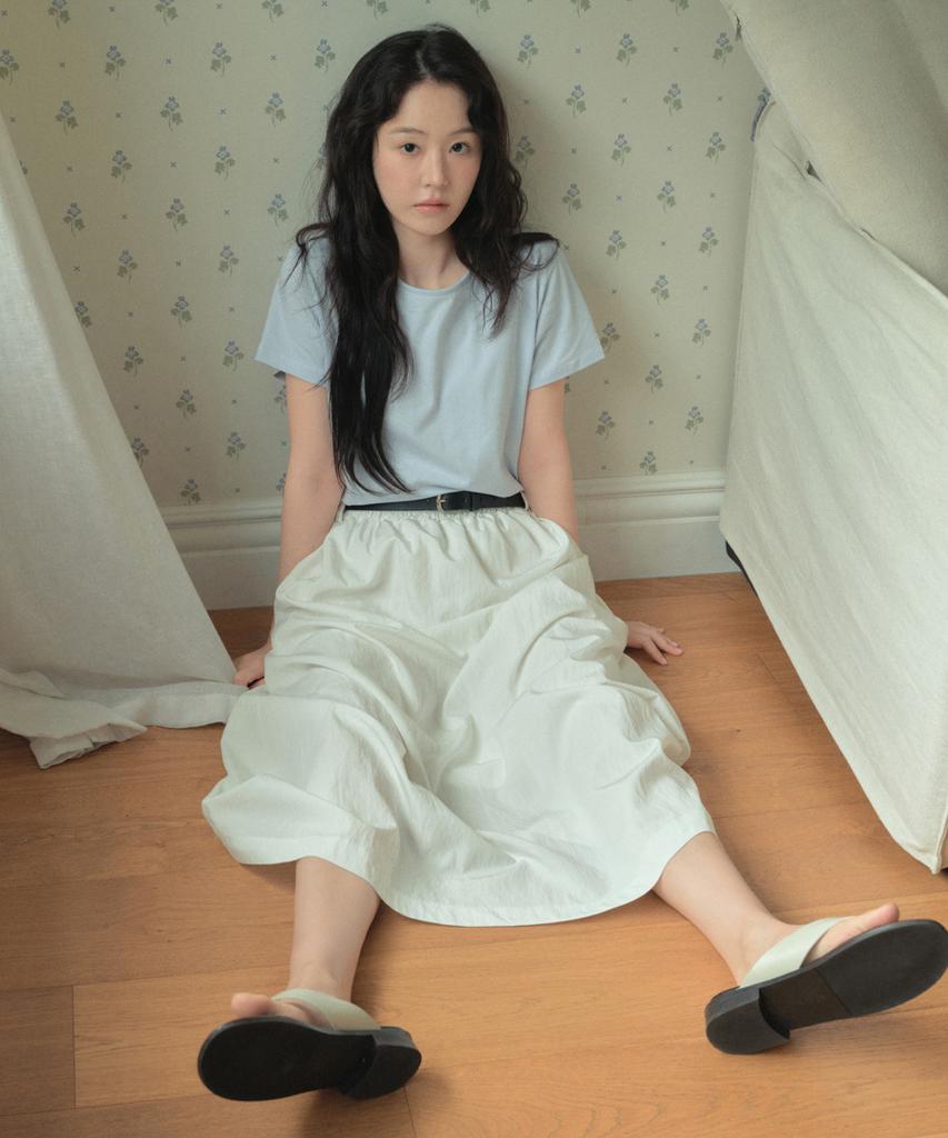 Wednesday Oasis For Woman [Atelier Standard] Natural Wrinkle Skirt_2 Colors(Wb6Sk05)