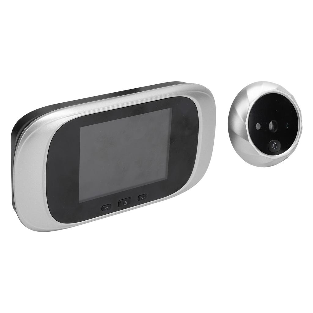 Visual Door Viewer Door Smart Peephole Camera Doorbell with 2.8 Inch LCD Display Infrared Night Visual Photo Taking for Home Security