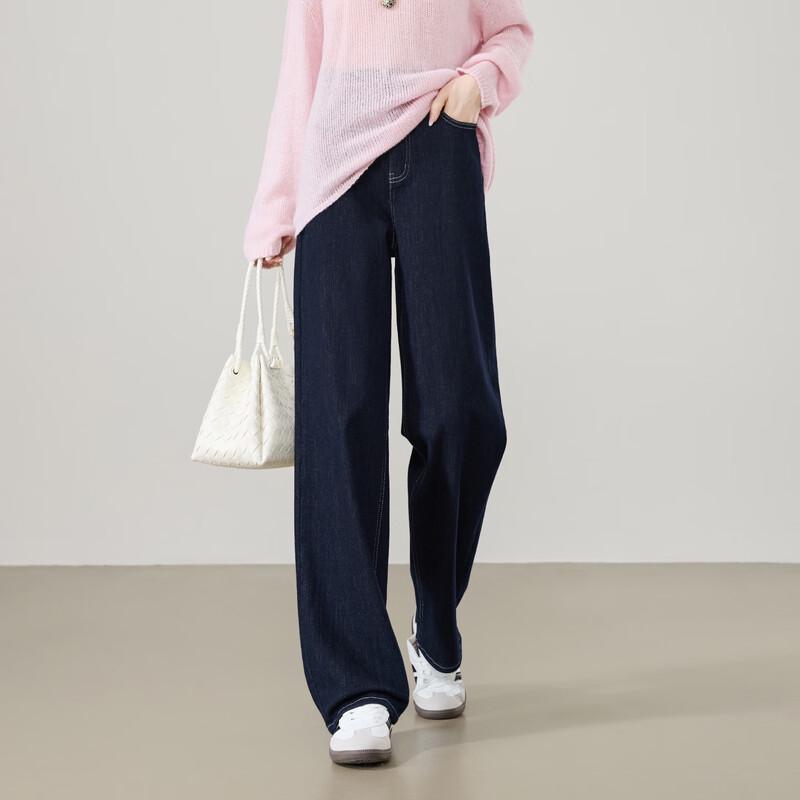 ESE-Y Women s Straight-Leg Wide-Leg Jeans 28