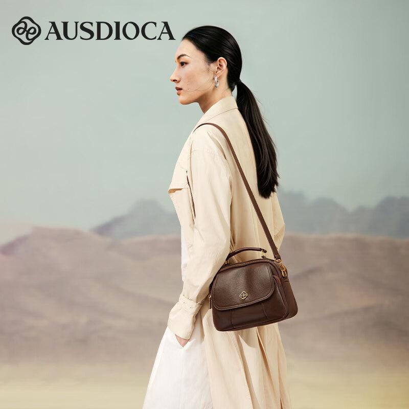 Aodijia Women's Genuine Leather Small Handbag