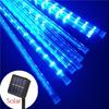 Solar Meteor Shower Rain String Lights Waterproof Garden Light 8 Tubes Christmas Tree Holiday Party Wedding Holiday Decoration