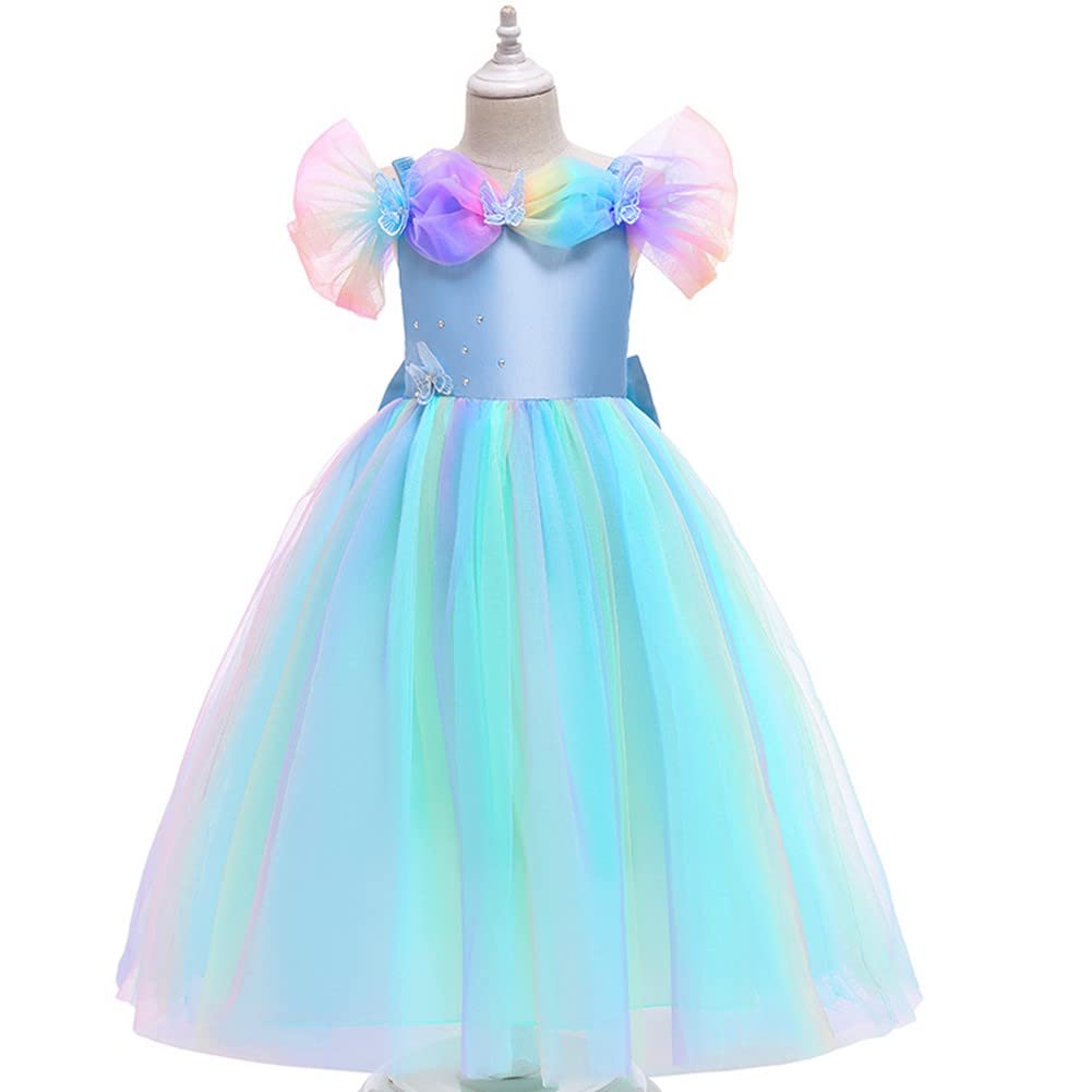 Princess Dress for Kids Princess One Long Fancy Birthday Heart Magic Gloves Included [PETLILY] Kids, Cosplay, Costume, Piece, Dress, Girls, Halloween,