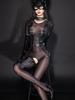 Sexy Bondage Lingerie Outfit Leather with Bodystockings  Adjustable Garter Full Body Harness Gothic Sex Product Erotic Set
