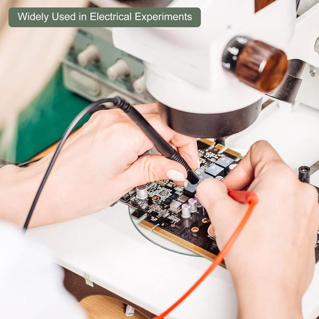 YOKIVE 30 PCS Metal Film Resistors, 8.2K Ohm Resistor with 2W 1% Tolerance, Lead, Good for DIY Electronic Projects (5 Color Bands, 15.5+/-1mm)