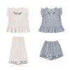 Youyou Girls' Summer Two-Piece Set