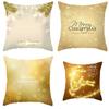 Christmas Themed Pillowcases Car Accessories Office Santa Claus Living Room Sofa Home Pillowcases