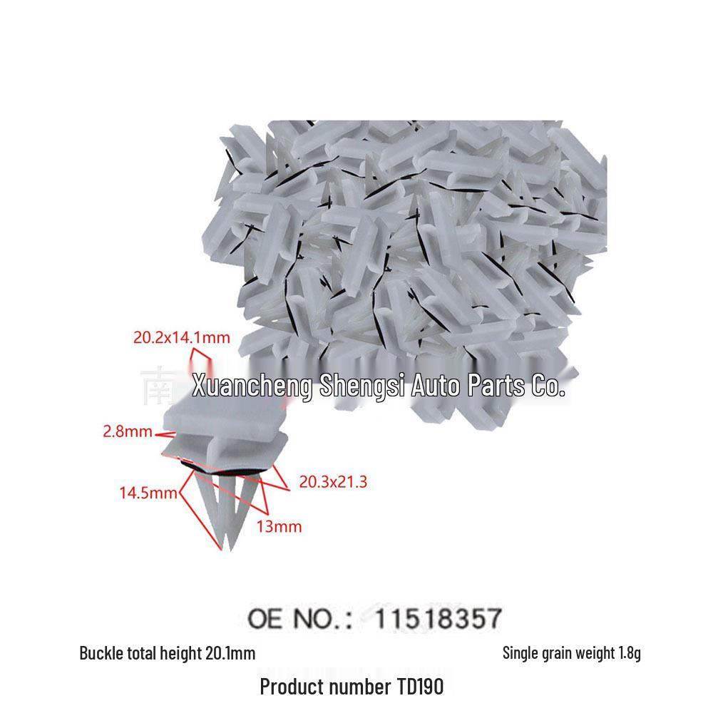 

Universal Buick Chevrolet Car Door Panel Trim Clip Accessory 10000 pieces