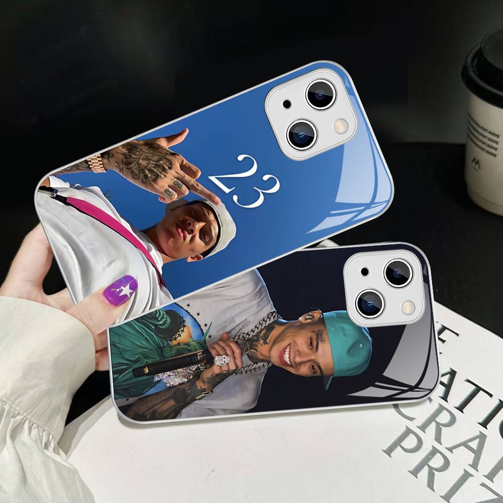 Popular C-Central Singer C-Cee Music For IPhone 14 13 12 Mini 11 Pro XS Max X XR 14 Plus Tempered Glass Cover