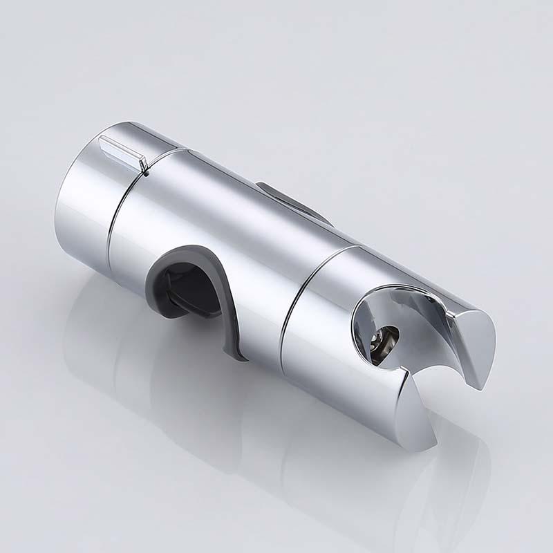 Shower Head Holder Bracket, Adjustable Shower Holder Fit Dia. 18Mm-25Mm Universal Bracket Clamp, Replacement Shower Rail Slider