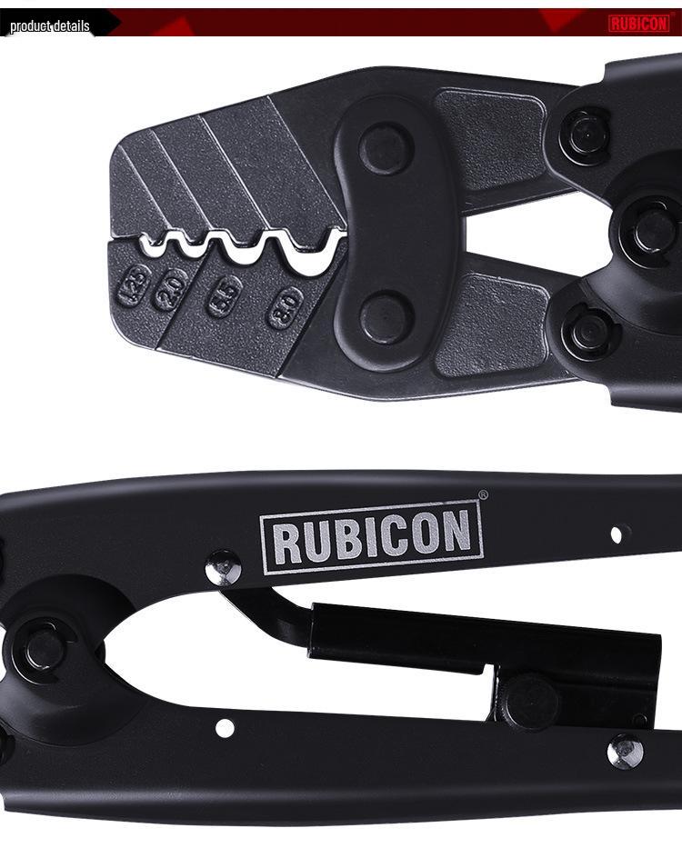 Japan Robin Hood RUBICON Crimping Pliers RLY-1008/2008A - Ratchet Terminal & Bare Terminal Crimper