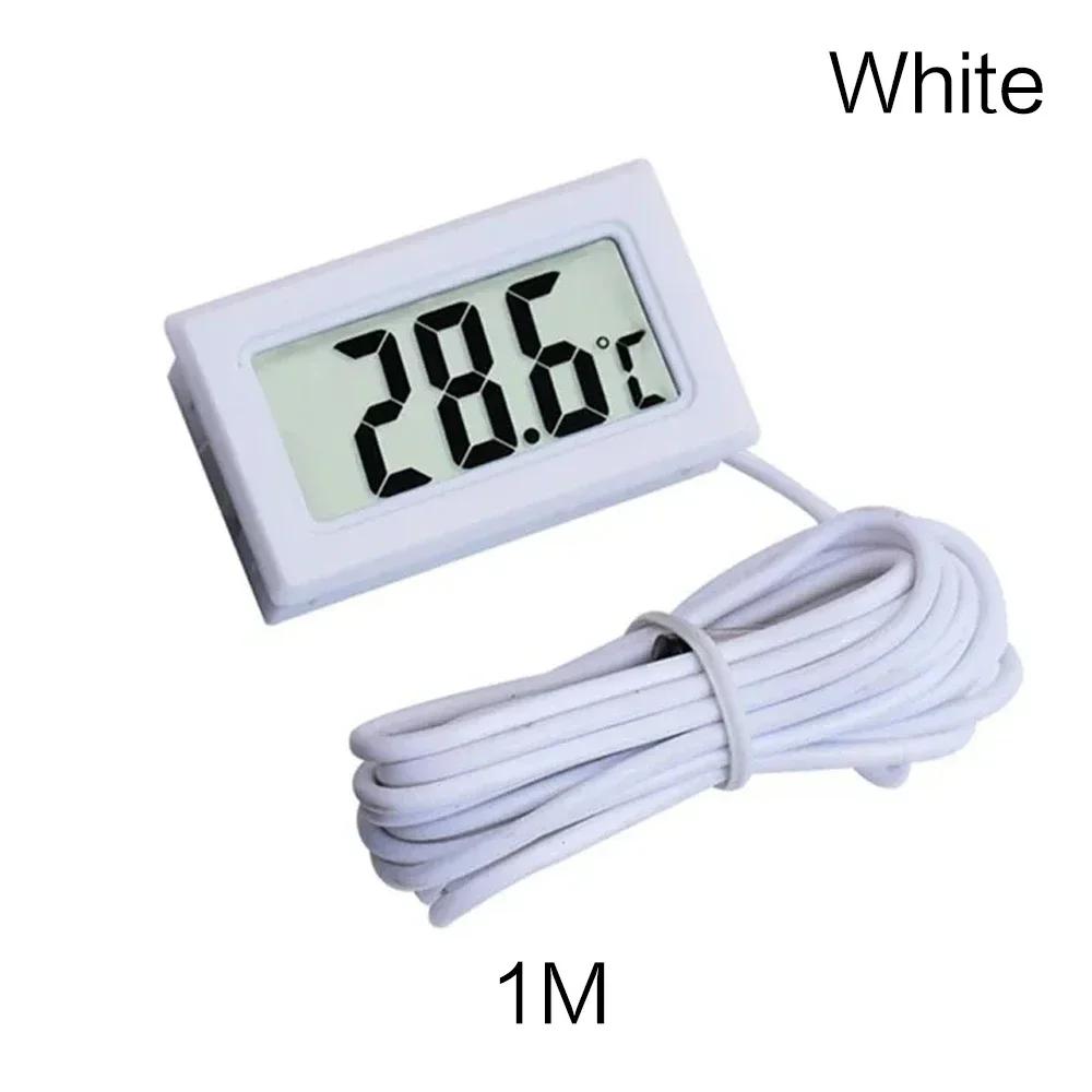 Digitales elektronisches Thermometer für Kühlschrank und Wassertemperaturmessung mit Sonde, Hochpräzisions-Temperaturmesser