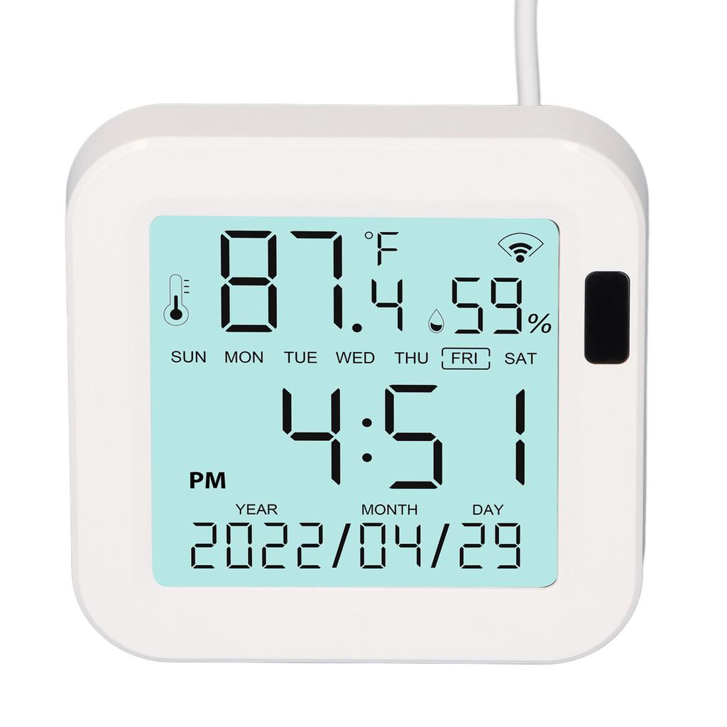 Thermometer Hygrometer LCD Backlit Display 0 to 60 celsius 0percent to 99percent RH Smart Temperature and Humidity