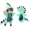Rakulifey Ob 11 Size Costume Cute Animal Overalls Obitsu 11 Clothes Obitsu 11cm Doll Dinosaur Clothes 4 Color Present Light Green Light Green