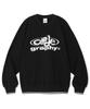 CGP Code Artwork Color Block Oversized Sweatshirt_Black