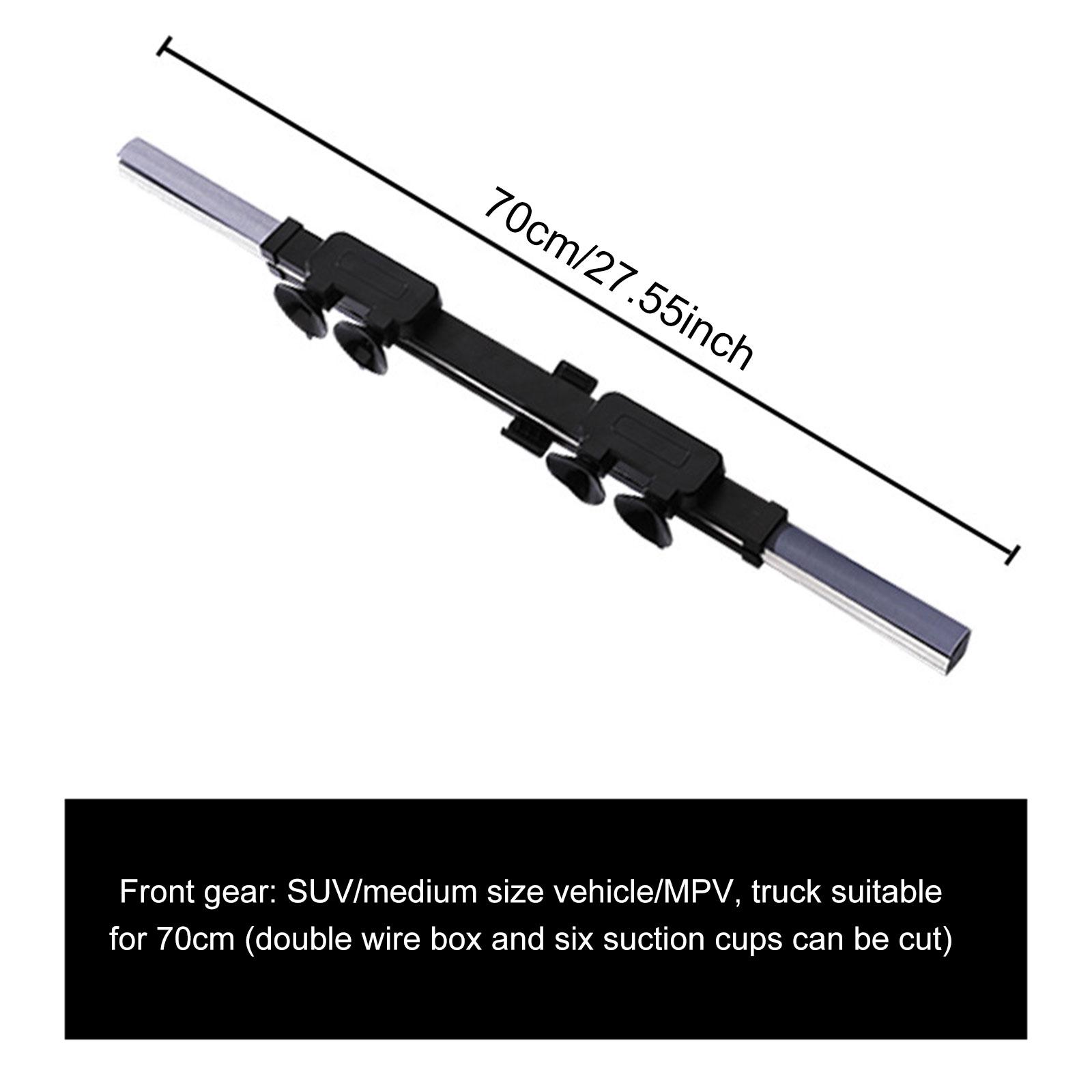 

Солнцезащитный козырек на лобовое стекло автомобиля, выдвижной комплект, солнцезащитный козырек на переднее и заднее окно, УФ-светоотражающая пленка, авто солнцезащитный козырек 70cm